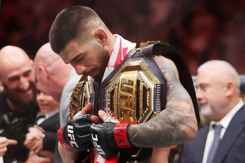 Nuevo fenómeno español de la UFC asciende a la cima del ránking en la empresa