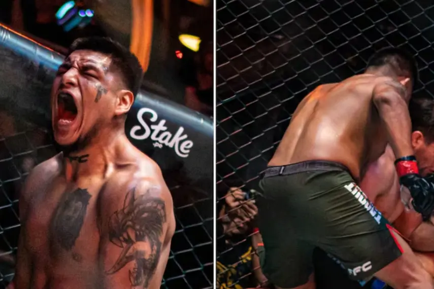 Peruano Llontop retiene el título con brutal nocaut en el FFC